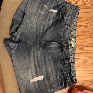 Jean shorts